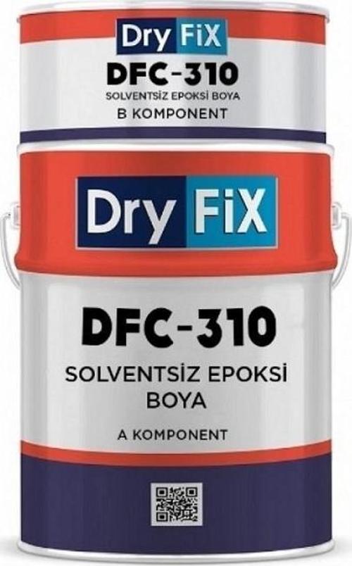 Dfc-310 Solventsiz Epoksi Son Kat Boya 20 kg Ral 7040 Gri