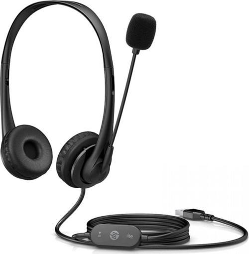 428H5Aa Usb-G2 Stereo Kablolu Mikrofonlu Kulak Üstü Kulaklık Siyah