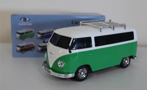 Rt-1945 Yeşil Arabalı Bluetooth Fm-Usb-Tf-Aux Şarjlı Nostaljik Radyo