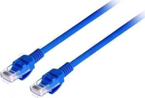 Fa-C6E01 Cat6 Patch Kablo 1 Metre Mavi