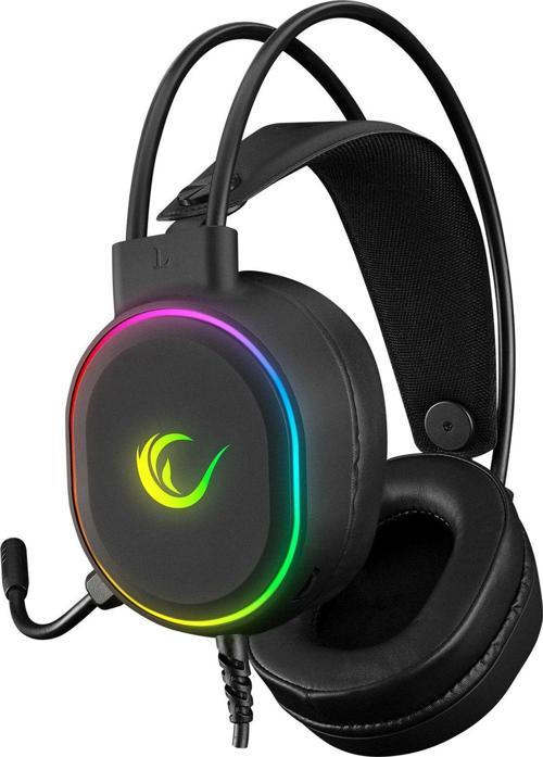 Rogue Siyah Usb Rgb Ledli Gaming Esnek Mikrofonlu Oyuncu Kulaklık