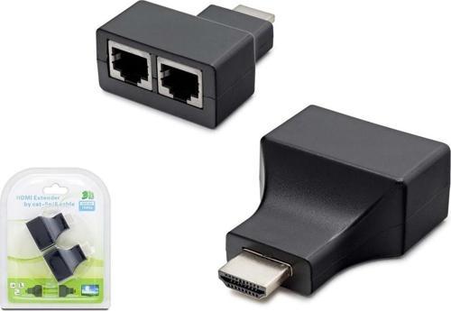 Hdx1298 30 Metre Hdmi Extender By Cat5-6 Siyah