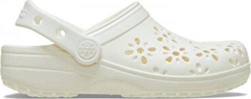 Classic Floral Cut Out Clog T Çocuk Terliği 210944-0WV Krem