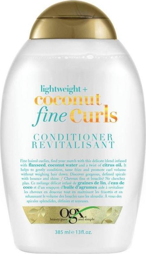Coconut Fine Curls  Saç Bakım Kremi 385ml