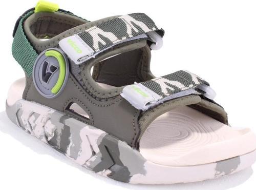 Tape 332F25Y206 Haki Ortopedik Günlük Erkek Çocuk Spor Sandalet