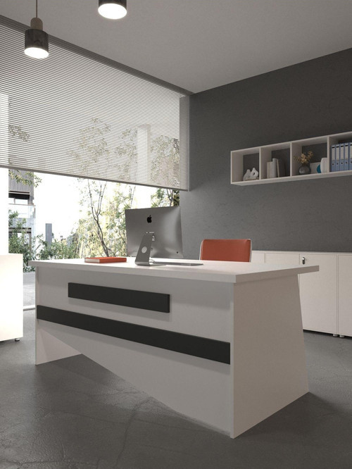 Festival Ofis Masası - OFİS-10-1-4-160X75 Beyaz - Antrasit