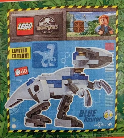 Jurassic World 122225 Blue Raptor +6 Yaş (60 Parça)