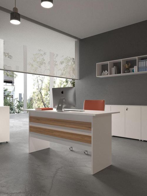 Festival Ofis Masası - OFİS-1-1-6-120X90 Beyaz - Çam