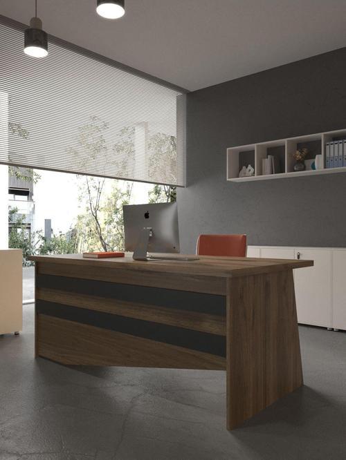 Festival Ofis Masası - OFİS-4-2-4-180X75 Beyaz - Antrasit