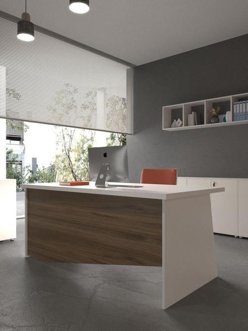 Festival Ofis Masası - OFİS-5-1-2-180X90 Beyaz - Ceviz