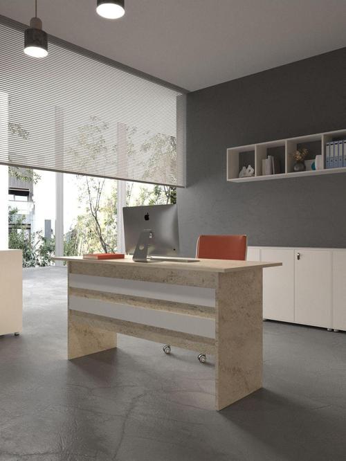 Festival Ofis Masası - OFİS-1-8-1-120X90 Beyaz - Beyaz