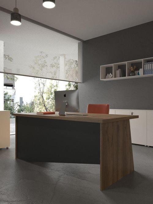 Festival Ofis Masası - OFİS-5-2-4-120X90 Beyaz - Antrasit