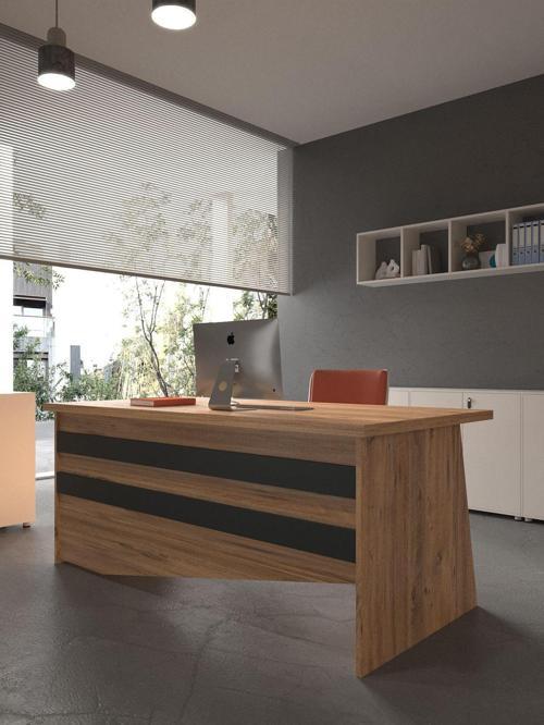 Festival Ofis Masası - OFİS-4-6-4-180X75 Beyaz - Antrasit