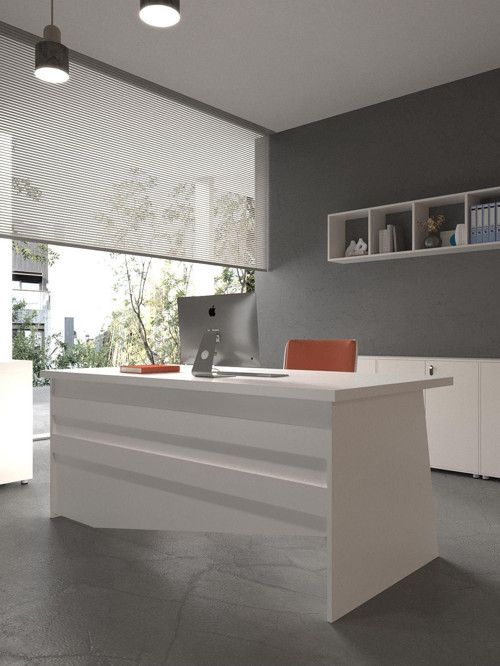 Festival Ofis Masası - OFİS-4-1-1-180X90 Beyaz - Beyaz