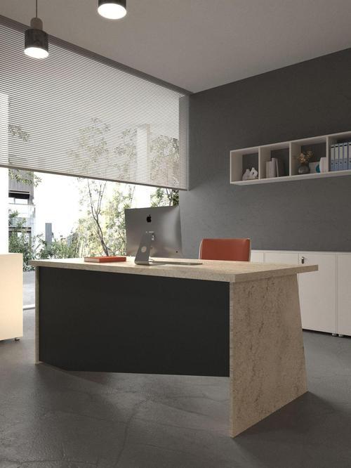 Festival Ofis Masası - OFİS-5-8-4-180X75 Beyaz - Antrasit