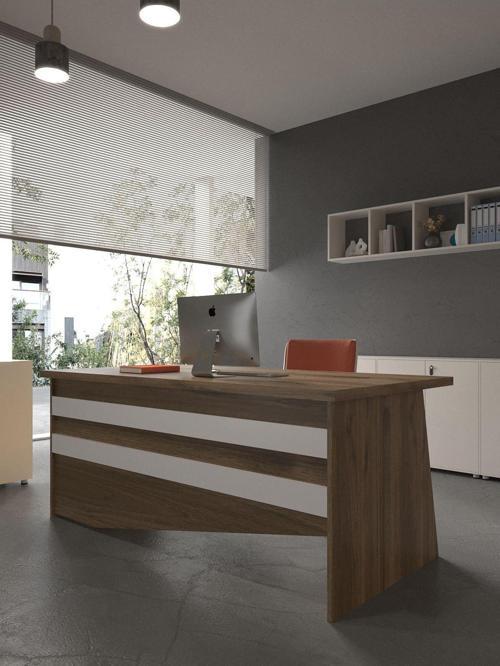 Festival Ofis Masası - OFİS-4-2-1-120X90 Beyaz - Beyaz