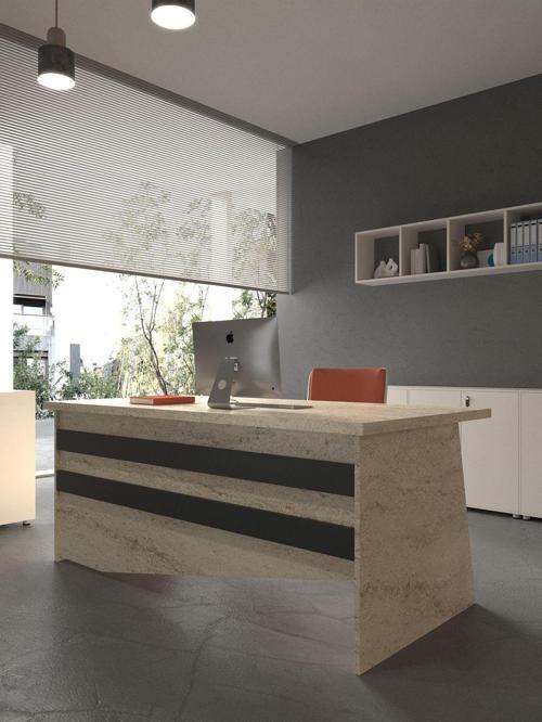 Festival Ofis Masası - OFİS-4-8-4-120X60 Beyaz - Antrasit