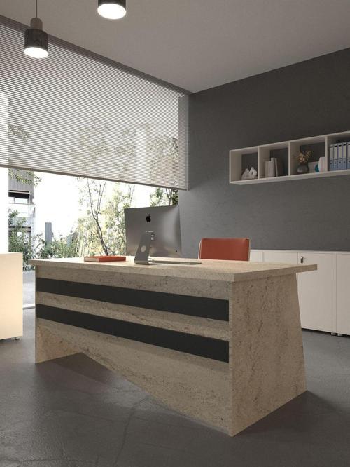 Festival Ofis Masası - OFİS-6-8-4-160X90 Beyaz - Antrasit