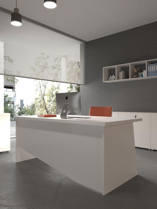 Festival Ofis Masası - OFİS-7-1-1-180X60 Beyaz - Beyaz