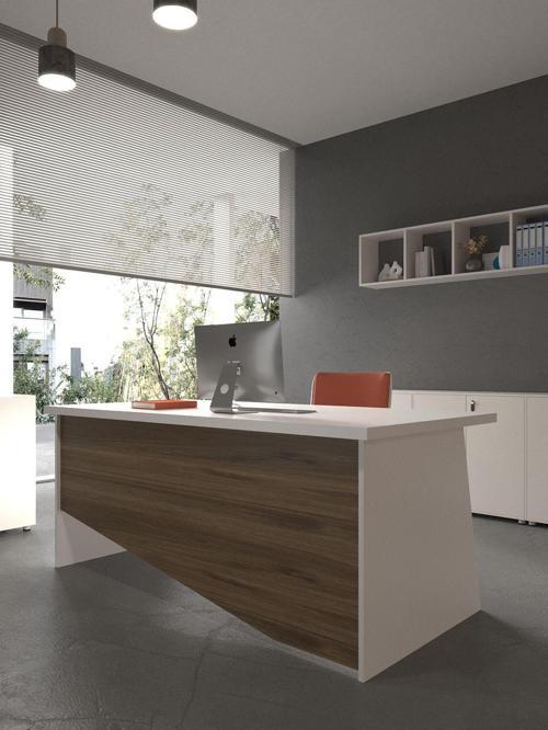 Festival Ofis Masası - OFİS-7-1-2-180X60 Beyaz - Ceviz