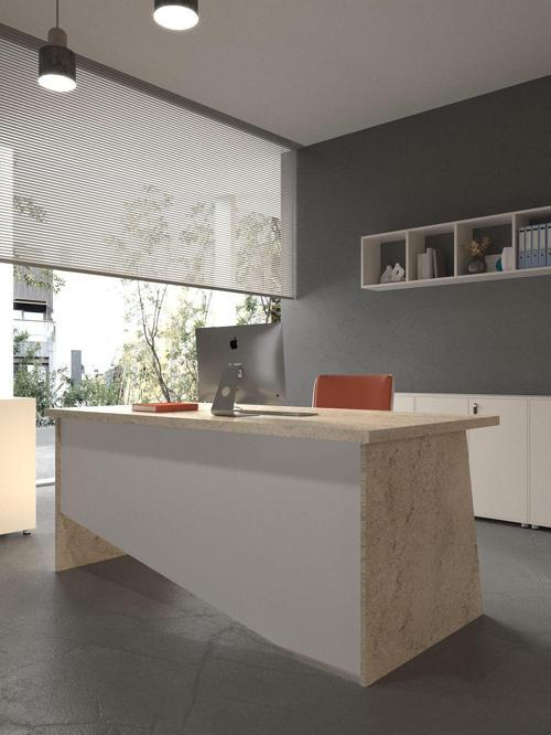 Festival Ofis Masası - OFİS-7-8-1-120X90 Beyaz - Beyaz