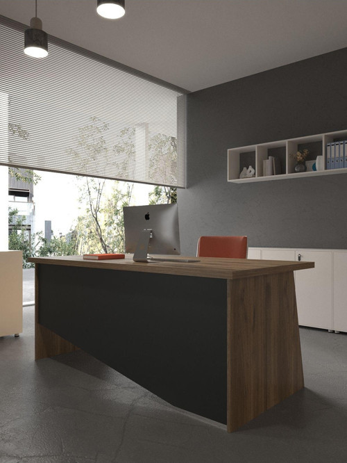 Festival Ofis Masası - OFİS-7-2-4-160X75 Beyaz - Antrasit