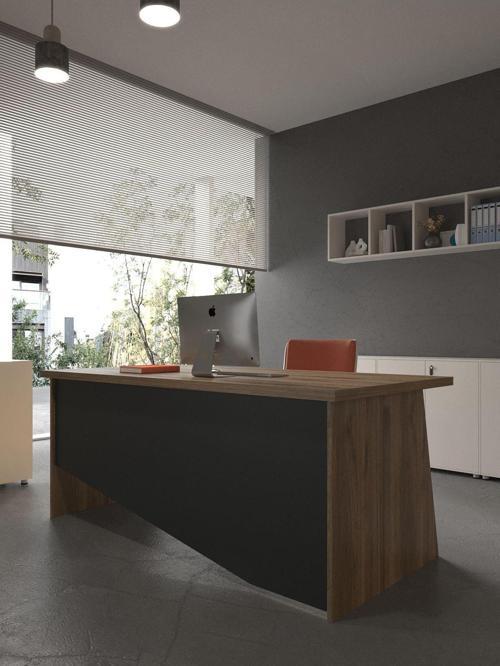 Festival Ofis Masası - OFİS-7-2-4-160X90 Beyaz - Antrasit