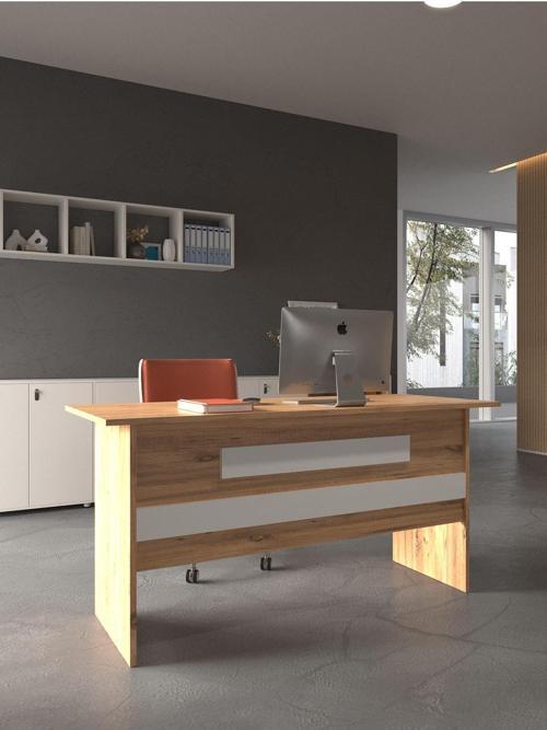 Festival Ofis Masası - OFİS-8-6-1-120X75 Beyaz - Beyaz