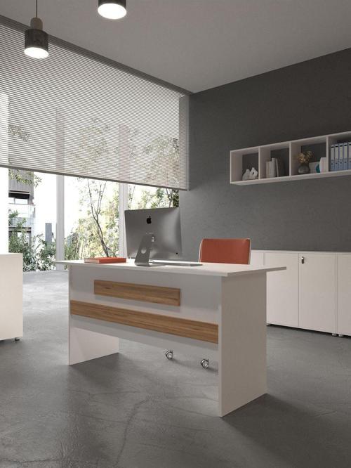 Festival Ofis Masası - OFİS-8-1-6-120X90 Beyaz - Çam
