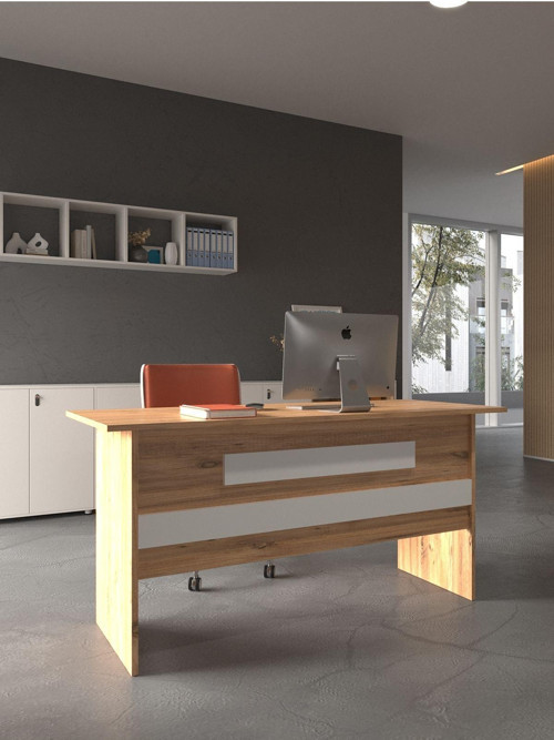 Festival Ofis Masası - OFİS-8-6-1-140X90 Beyaz - Beyaz