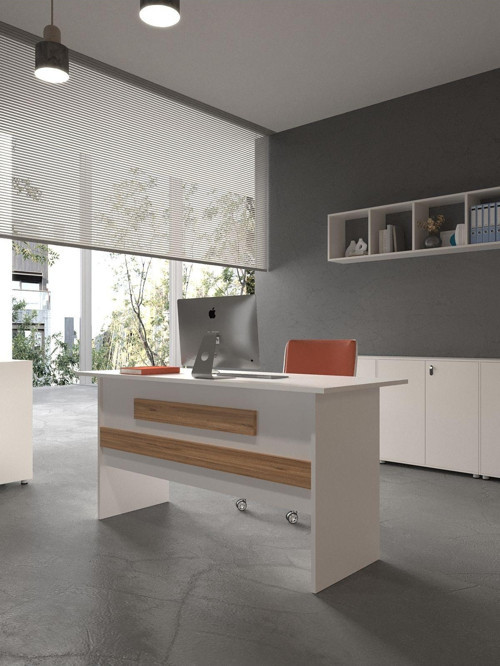 Festival Ofis Masası - OFİS-8-1-6-160X75 Beyaz - Çam