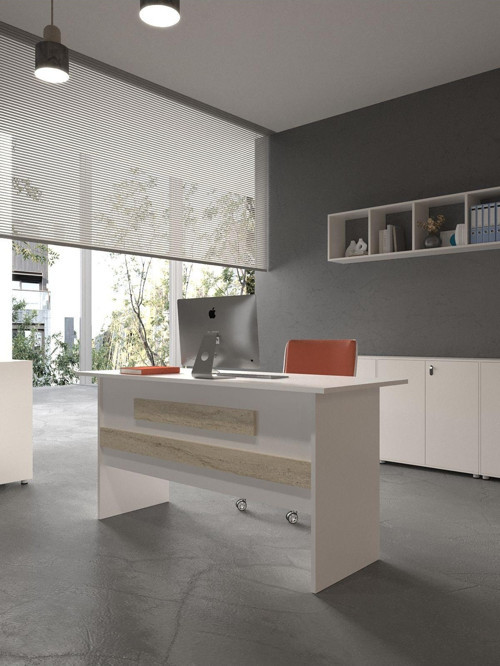 Festival Ofis Masası - OFİS-8-1-8-160X60 Beyaz - Travelter