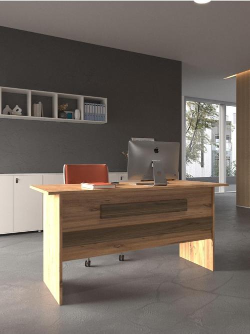Festival Ofis Masası - OFİS-8-6-2-180X75 Beyaz - Ceviz