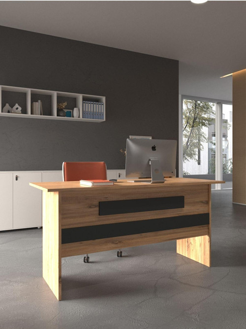 Festival Ofis Masası - OFİS-8-6-4-140X60 Beyaz - Antrasit