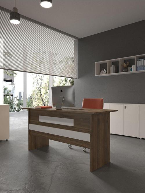 Festival Ofis Masası - OFİS-8-2-1-120X90 Beyaz - Beyaz