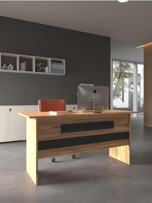 Festival Ofis Masası - OFİS-8-6-4-180X60 Beyaz - Antrasit