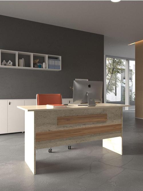 Festival Ofis Masası - OFİS-8-8-6-160X90 Beyaz - Çam