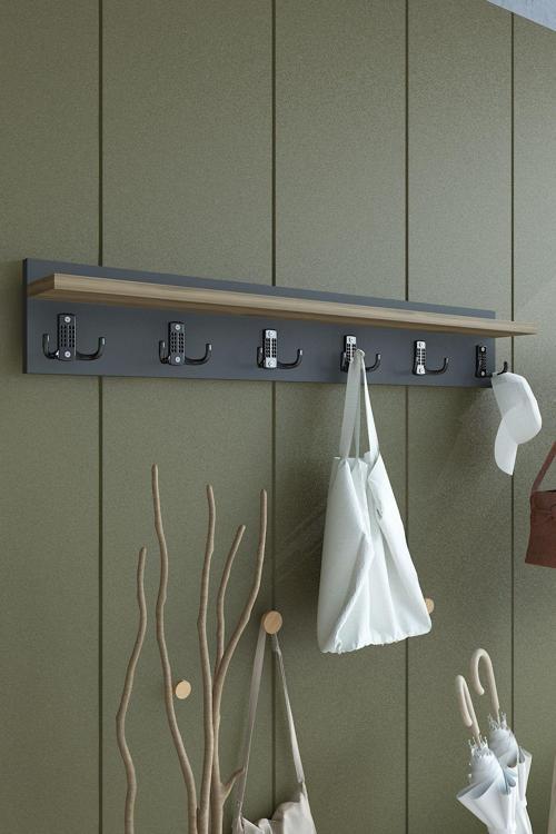 Portmanto Duvar Askılığı Elbise Askılığı ASKI-006-4-2 - 80 cm