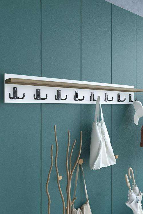 Portmanto Duvar Askılığı Elbise Askılığı ASKI-008-1-2 - 90 cm