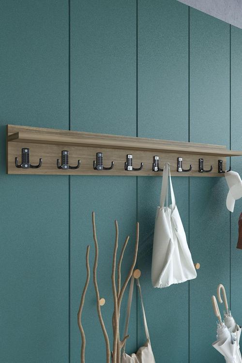 Portmanto Duvar Askılığı Elbise Askılığı ASKI-008-2-2 - 90 cm