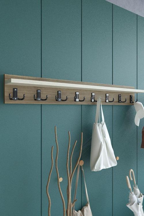 Portmanto Duvar Askılığı Elbise Askılığı ASKI-008-2-8 - 90 cm