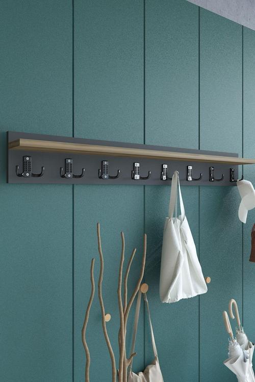 Portmanto Duvar Askılığı Elbise Askılığı ASKI-008-4-2 - 90 cm