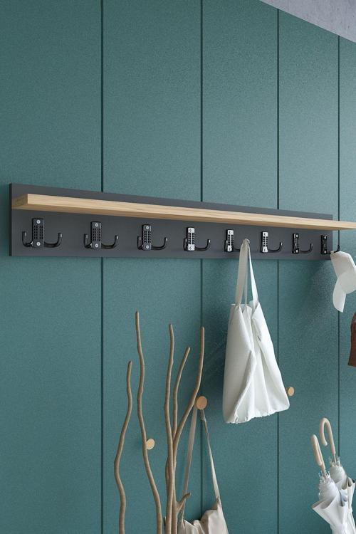 Portmanto Duvar Askılığı Elbise Askılığı ASKI-008-4-6 - 90 cm
