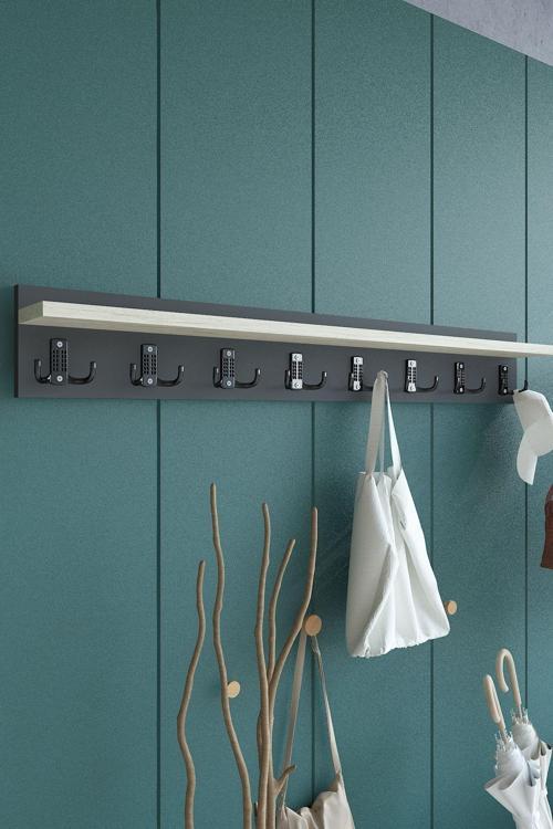 Portmanto Duvar Askılığı Elbise Askılığı ASKI-008-4-8 - 90 cm