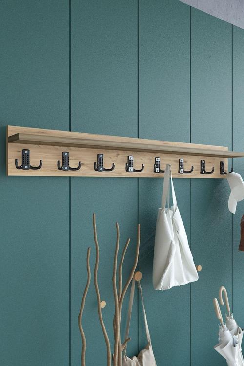 Portmanto Duvar Askılığı Elbise Askılığı ASKI-008-6-2 - 90 cm