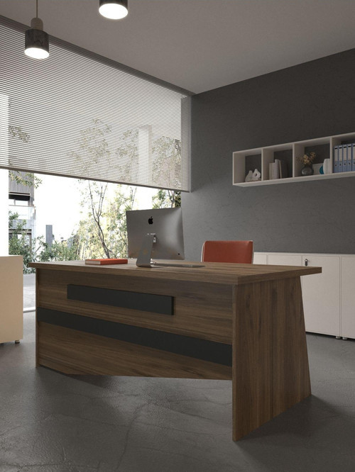 Festival Ofis Masası - OFİS-9-2-4-120X60 Beyaz - Antrasit