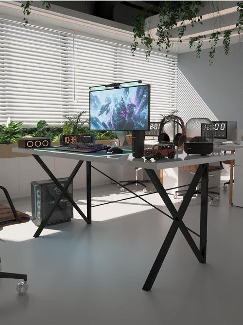 Profesyonel Ofis Masası OF75005-1-180 Beyaz 36 mm Kalınlık - 180 X 75 cm