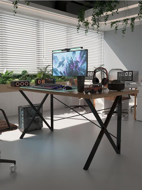Profesyonel Ofis Masası OF75005-6-180 A.Çam 36 mm Kalınlık - 180 X 75 cm