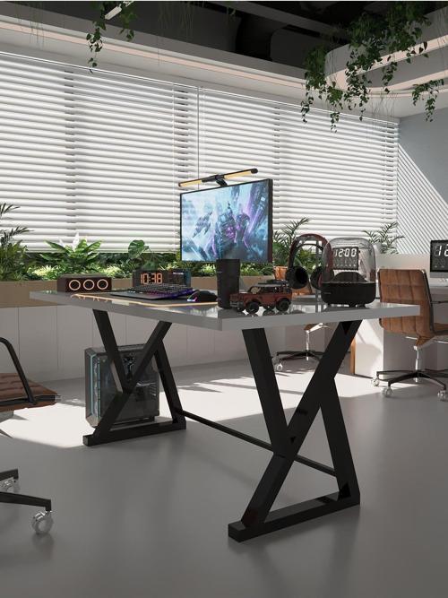 Profesyonel Ofis Masası OF46001-1-180 Beyaz 36 mm Kalınlık - 180 X 90 cm