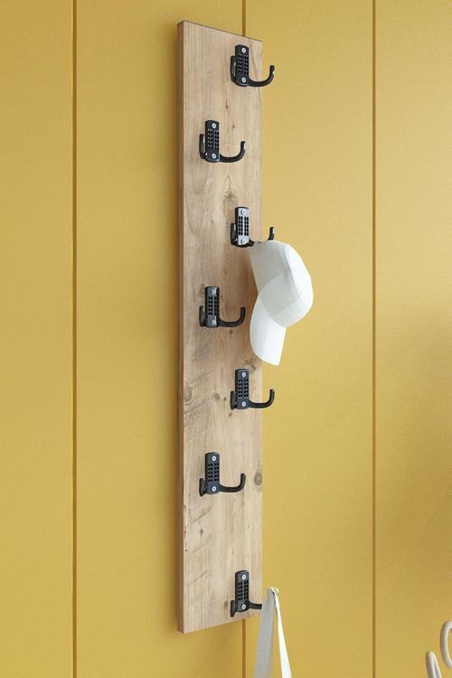 Portmanto Duvar Askılığı Elbise Askılığı A. Çam ASKI-009-6 - 75 cm